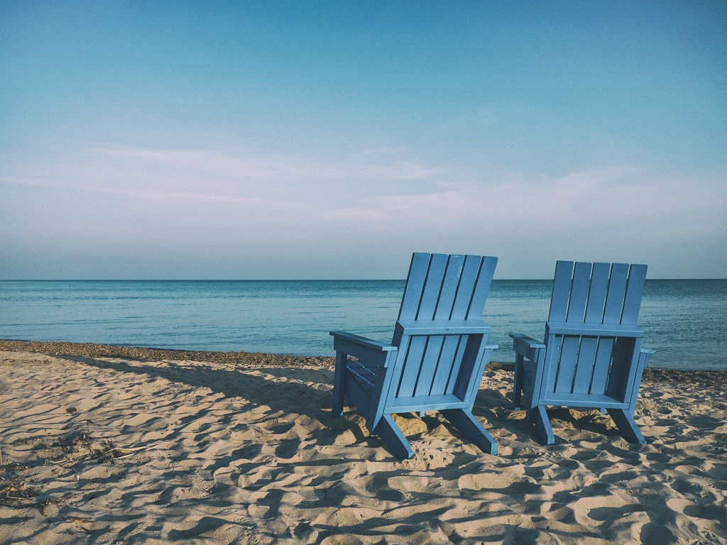 Chairs on a Beach