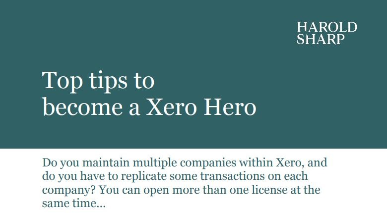 xero opening multiple licenses